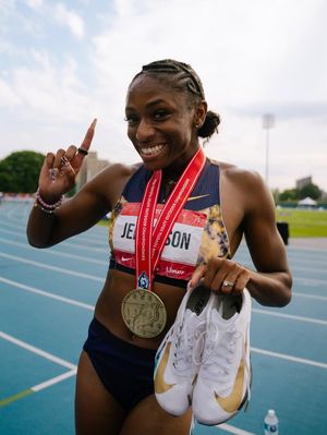 Image post by @USATF on Facebook