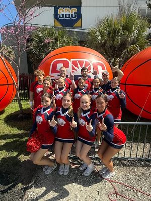 Image post by @southalabama.cheerleading on Facebook