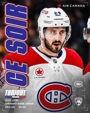 Image post by @CanadiensMTL on Twitter
