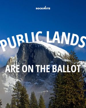 Image post by @rockthevote on Instagram