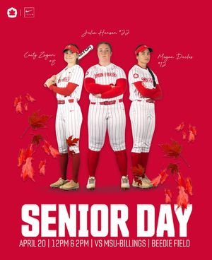 Image post by @sfu_softball on Instagram