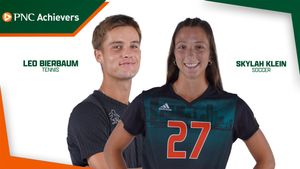 Image post by @MiamiHurricanes on Twitter