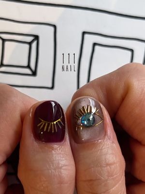 Image post by @111nail_omotesando on Instagram