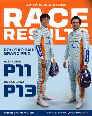 Image post by @williamsracing on Instagram