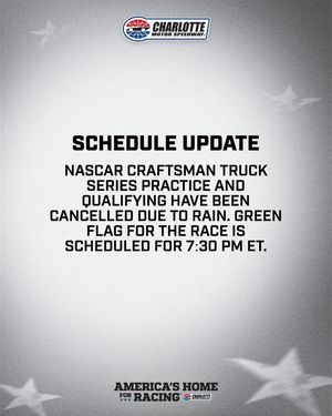 Image post by @CharlotteMotorSpeedway on Facebook