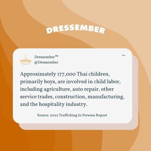 Image post by @dressember on Instagram
