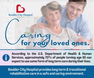 Image post by @BoulderCityHospitalBCH on Facebook