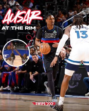 Image post by @detroitpistons on Instagram