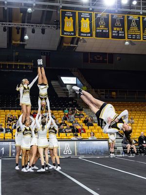 Image post by @appstatecheerleading on Instagram