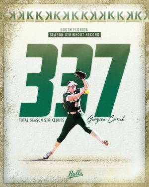 Image post by @USFSoftball on Twitter