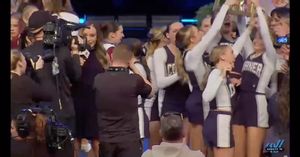 Video post by @corner_canyon_cheer on Instagram