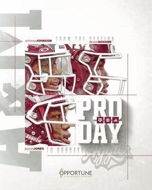Image post by @AggieFootball on Twitter