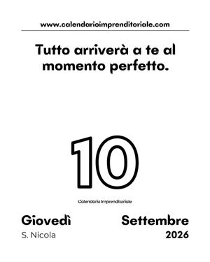 Image post by @calendarioimprenditoriale on Instagram