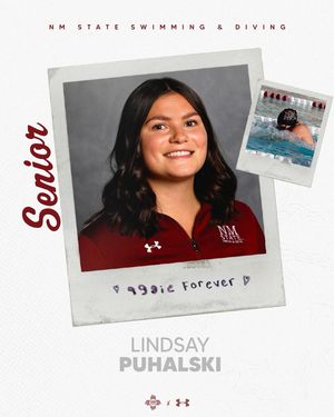 Image post by @nmstateswimdive on Instagram