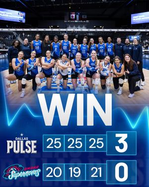 Image post by @dallaspulsevb on Instagram