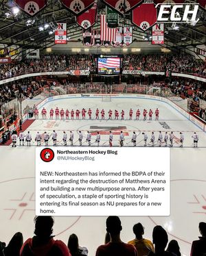 Image post by @everythingcollegehockey on Instagram