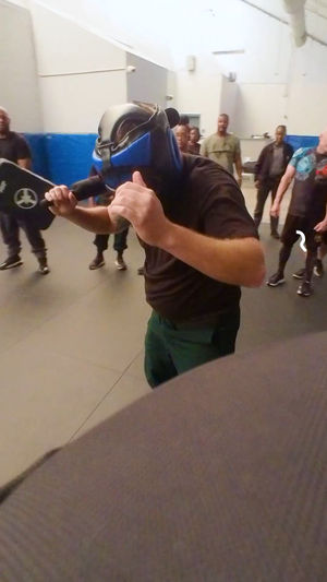 Video post by @MeckSheriff on Facebook