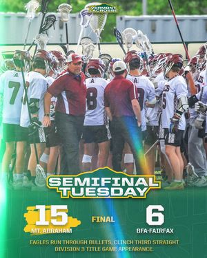 Image post by @vermontlacrosse on Instagram