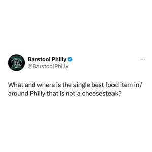 Image post by @barstoolphilly on Instagram