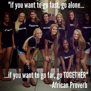 Image post by @nsu_vball on Instagram