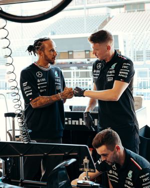Image post by @mercedesamgmotorsport on Instagram