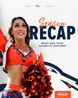 Image post by @denverbroncoscheer on Instagram