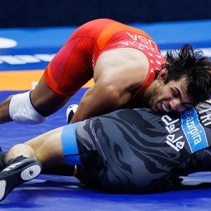 Image post by @adidaswrestling on Instagram