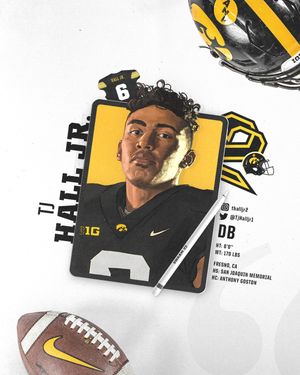 Image post by @hawkeyefootball on Instagram