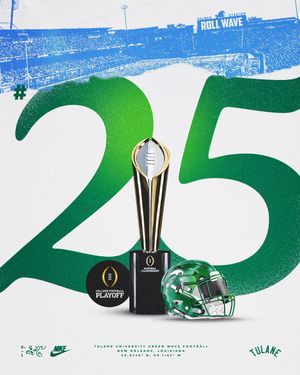 Image post by @GreenWaveFB on Twitter/X