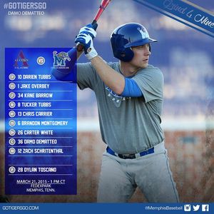 Image post by @memphisbaseball on Instagram
