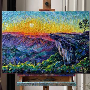 Image post by @monaedulescoart on Instagram