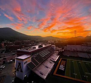 Image post by @appstate_fb on Instagram