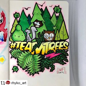 Image post by @teamtrees on Instagram