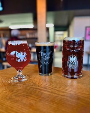Image post by @grimmbrosbrew on Facebook