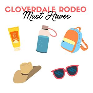 Image post by @cloverdalerodeo on Instagram