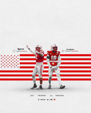 Image post by @HuskerFootball on Twitter/X