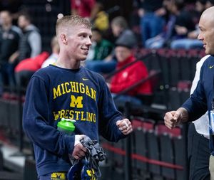 Image post by @umichwrestling on Instagram