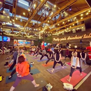 Image post by @yogapartylive on Instagram