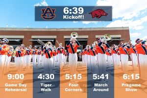 Image post by @auburnbands on Instagram