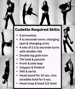 Image post by @varsitycudettes on Instagram