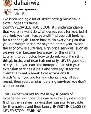 Image post by @behindthechair_com on Instagram