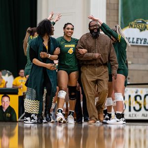Image post by @ndsuvolleyball on Instagram
