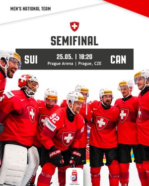 Image post by @SwissIceHockey on Twitter/X