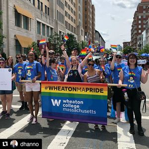 Image post by @wheatonlyons on Instagram
