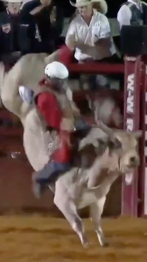 Video post by @PRCAProRodeo on Facebook