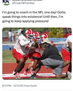 Image post by @coachbtjordan on Instagram