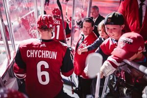 Image post by @ArizonaCoyotes on Twitter/X