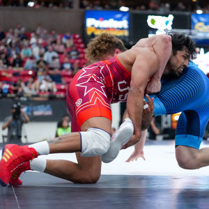 Image post by @adidaswrestling on Instagram