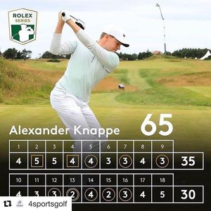 Image post by @alexknappegolf on Instagram