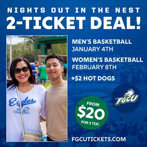 Image post by @FGCU_MBB on Twitter/X